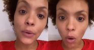 Lidi Lisboa reclama de ataques racistas que sofre nas redes sociais - Foto: Reprodução / Instagram@lidilisboa