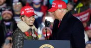 Lil Pump em comício de Donald Trump: presidente cometeu gafe e chamou atenção - Reprodução