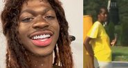 Quando questionada por motorista se é mãe de Lil Nas, ela afirma que sim