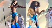 Lil Nas X é atingido por brinquedo sexual em show - Foto: Reprodução/ Redes Sociais