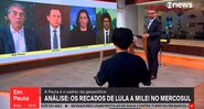 Funcionária da limpeza invade GloboNews ao vivo e viraliza - Foto: Reprodução