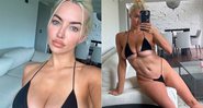 Lindsey Pelas postou fotos de biquíni sem edição e ganhou elogios na web - Foto: Reprodução/ Instagram@lindseypelas