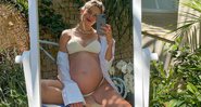 Lorena Carvalho deu à luz nesta semana e falou sobre a amamentação - Foto: Reprodução / Instagram