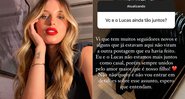 Lorena Carvalho respondeu seguidor que questionou sua relação com Lucas Lucco - Foto: Reprodução/ Instagram@lorenacarvalhod