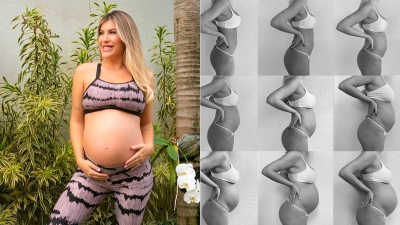 Lorena Improta exibiu a evolução da gravidez - Foto: Reprodução/ Instagram@loreimprota