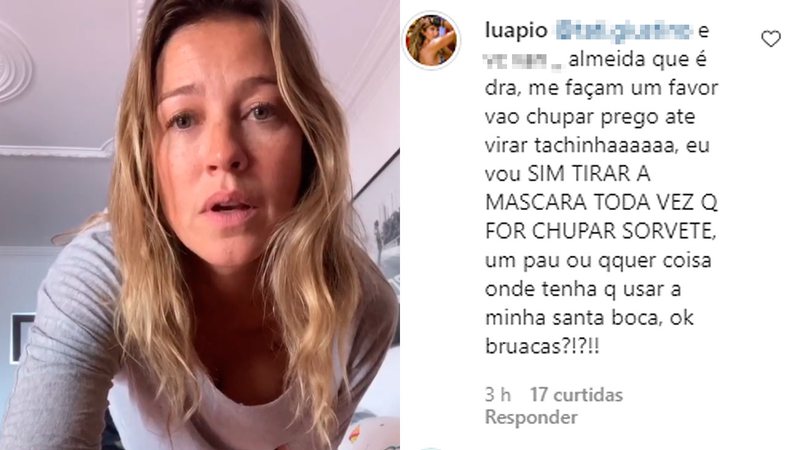 Luana Piovani xingou seguidoras após receber críticas na web - Foto: Reprodução/ Instagram