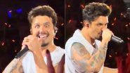 Luan Santana esquece de acompanhar playback e vídeo viraliza