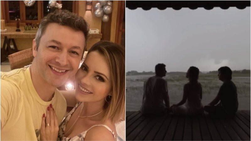 Lucas Lima é casado com Sandy, que é filha de Xororó: os três cantaram juntos - Foto: Reprodução / Instagram