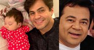Lucas ainda afirmou que a experiência da paternidade é diferente do que imaginava - Reprodução/Instagram/@lucasveloso_/Record TV