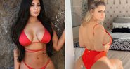 Eliana Brasil e Lucene Duarte estão na lista das brasileiras que posaram para a Playboy Portugal - Foto: Reprodução/ Instagram