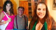 Luciana Coutinho contou que tomava muito remédio para emagrecer nos tempos de musa - Foto: TV Globo e Reprodução/ Instagram@clubedavip