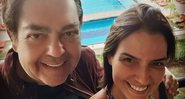 Os dois são pais de João Guilherme, de 17 anos, e Rodrigo, de 13 anos - Reprodução / Instagram @lucard