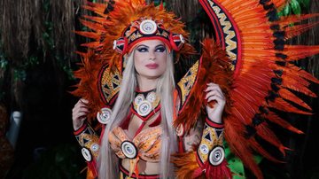 Luciana Fontano teve crise de ansiedade e desmaiou antes de entrar no Anhembi