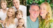 Luciano Huck posa com os três filhos e a esposa, Angélica - Foto: Reprodução / Instagram