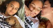 Maria Eduarda é filha de Luciele com o ex-jogador Denilson - Reprodução/Instagram