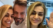Andreia e Luigi Baricelli: ela está enfrentando um câncer de mama - Reprodução/Instagram