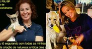 Luisa Mell divulga áudio de Carla Zambelli - Foto: Reprodução / Instagram @luisamell