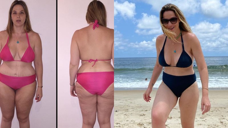 Luiza Zveiter compartilha foto de quando voltou a ganhar peso após bariátrica - Foto: Reprodução / Instagram @luizazveiter