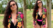 Luiza está passando o início do ano na Bahia com a família - Foto: Reprodução/ Instagram@cantoraluiza