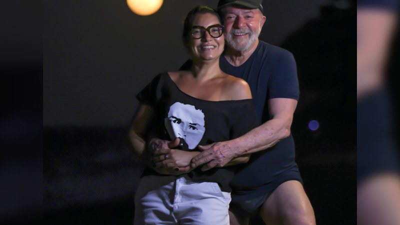 Clique viralizou nas redes sociais após Lula aparecer de sunga e chamar atenção com atributo físico - Reprodução/Twitter/@JanjaLula