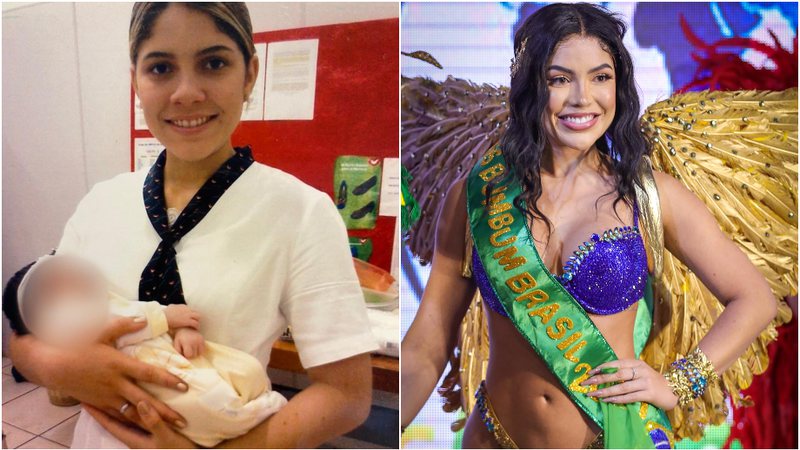 Lunna Leblanc venceu o Miss Bumbum Brasil 2021 - Foto: Reprodução / Arquivo Pessoal / Vanessa Carvalho