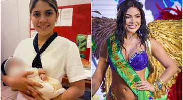 Lunna Leblanc venceu o Miss Bumbum Brasil 2021 - Foto: Reprodução / Arquivo Pessoal / Vanessa Carvalho