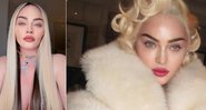 Cantora publicou foto em que aparece com feição diferente - Foto: Reprodução / Instagram @madonna