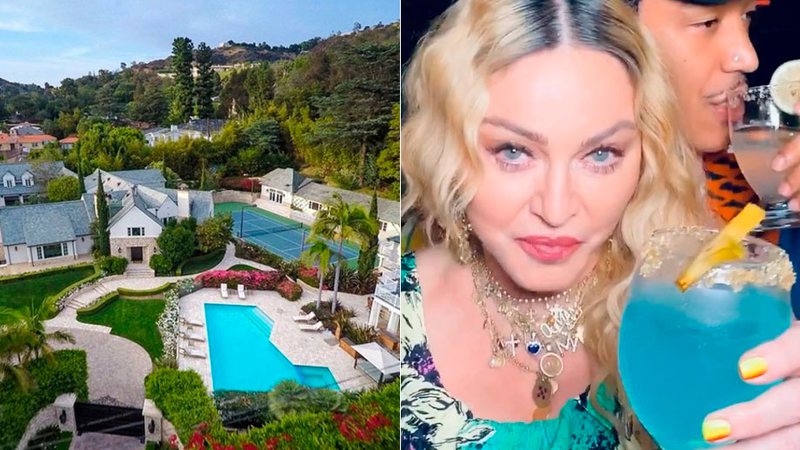 Madonna se mudou para mansão com 9 quartos, cinema e pista de boliche - Foto: Divulgação/ Realtor