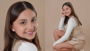 Jovem atriz Mafê Mattei, de 11 anos - Foto: Divulgação