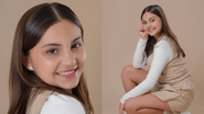 Jovem atriz Mafê Mattei, de 11 anos - Foto: Divulgação