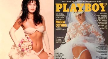 Magda Cotrofe postou fotos inéditas de ensaio para a Playboy - Foto: Reprodução/ Instagram@magdacotrofeoficial
