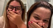 Marília Mendonça e Maiara aparecem no banheiro em chamada de vídeo - Foto: Reprodução/ Instagram