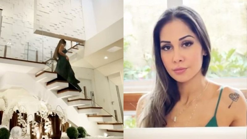 Maíra Cardi explica o motivo de não sair de casa mostrando o tamanho de sua residência - Foto: Reprodução / Instagram