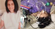 Viúva de Chico Anysio ficou no hospital por cerca de dois meses para tratar complicações da doença - Reprodução/Instagram/@malgadipaula.veg