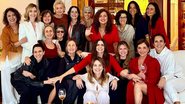 Malu Mader recebeu amigas famosas em festa de 60 anos