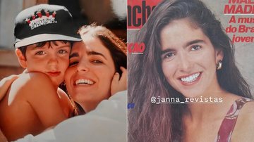 Malu Mader ganhou homenagem do filho em aniversário de 59 anos