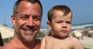 Ator publicou registro ao lado do filho e encantou os internautas - Reprodução / Instagram @eumalvinosalvador
