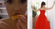 Mandy Moore aparece nua e comendo pizza após o Emmy 2021 - Foto: Reprodução / Instagram @mandymooremm