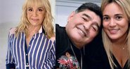 Última namorada chegou a ser proibida de entrar no velório de Maradona, reservado à família - Reprodução/Instagram