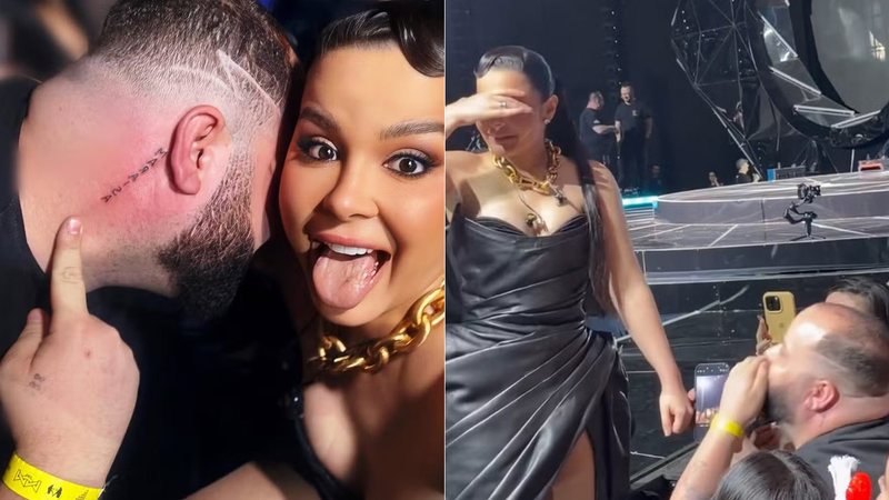 Fã surpreendeu Maraisa ao mostrar tatuagem