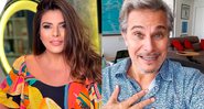 Mara Maravilha diz que “pegou” Edson Celulari na década de 90 - Foto: Reprodução/ Instagram@maramaravilhaoficial e @edsoncelulari