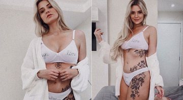 Marcela Mc Gowan pediu para fotógrafo não usar Photoshop em ensaio de lingerie - Foto: Reprodução/ Instagram
