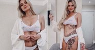 Marcela Mc Gowan pediu para fotógrafo não usar Photoshop em ensaio de lingerie - Foto: Reprodução/ Instagram