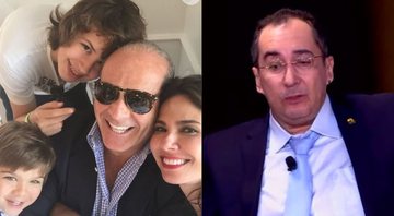 Marcelo de Carvalho foi casado com Luciana Gimenez; Kajuru é senador por Goiás - Foto: Reprodução / Instagram