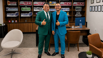 Marcelo Generoso posa ao lado do empresário Heber Câmara - Foto: Divulgação
