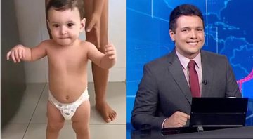 Coronavírus: Curado, Marcelo Magno mostra primeiros passos do filho - Foto: Reprodução / Instagram / Tv Globo