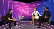 Maurício Meirelles e o casal Flávia Viana e Marcelo Zangrandi - Foto: Reprodução / RedeTV!