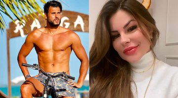 Marcelo Bimbi está namorando a modelo mineira Lorena Marcondes - Foto: Reprodução/ Instagram@paulobezerra_ e @dra.lorenamarcondes