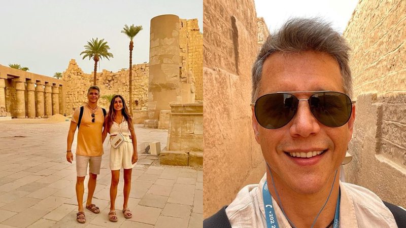 Márcio Garcia compartilha fotos durante sua viagem no Egito - Foto: Reprodução / Instagram @oficialmarciogarcia