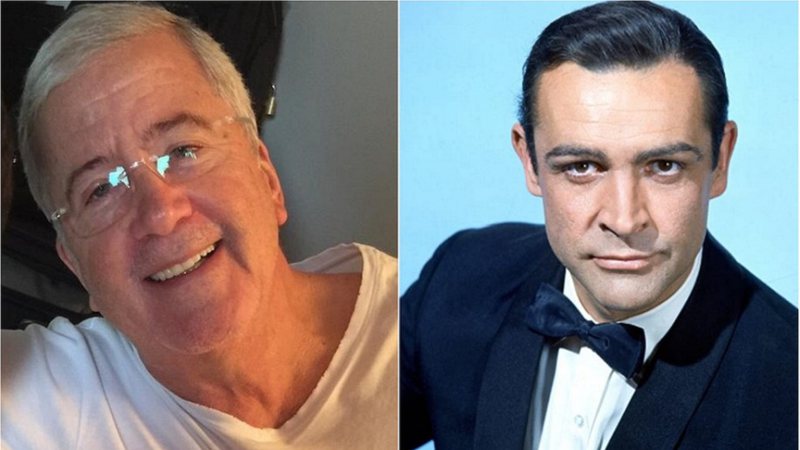 Márcio Seixas dublou Sean Connery; ator escocês morreu aos 90 anos ontem (31/10) - Reprodução/Instagram